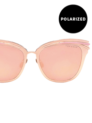 Candy Polarized Sunglasses - Rose Gold