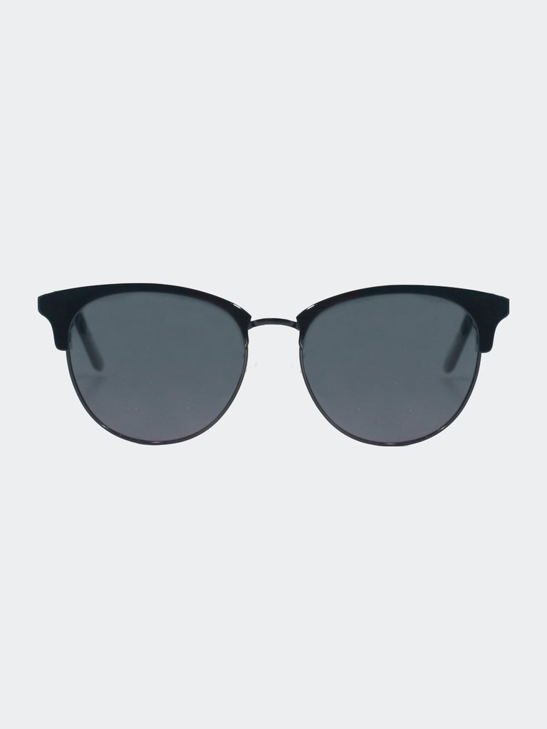 Marilyn Polarized Sunglasses - Black - Black