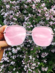 Maya Polarized Sunglasses - Rose Gold