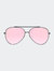 Megan Sunglasses - Black/Rose Gold - Black - Rose Gold