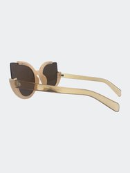Sustainable Chloe Nude Sunglasses - Brown
