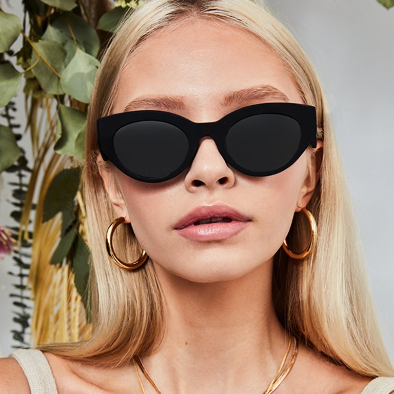 Sustainable Elizabeth Sunglasses  - Black