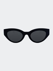 Sustainable Elizabeth Sunglasses  - Black - Black