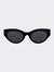 Sustainable Elizabeth Sunglasses  - Black - Black