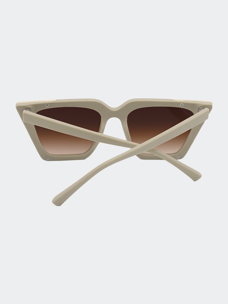 The CEO Sunglasses - Nude