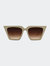 The CEO Sunglasses - Nude - Nude - Brown