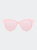Venice Cateye Sunglasses - Pink/Rose Gold - Pink - Rose Gold