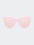 Venice Cateye Sunglasses - Pink/Rose Gold - Pink - Rose Gold