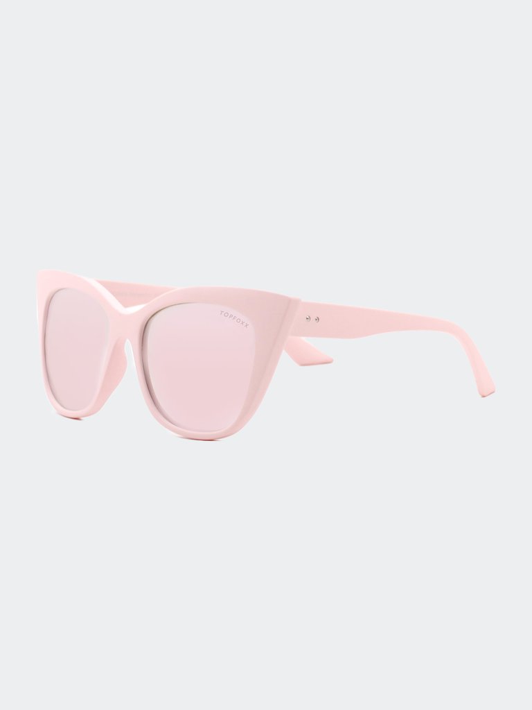 Venice Cateye Sunglasses - Pink/Rose Gold