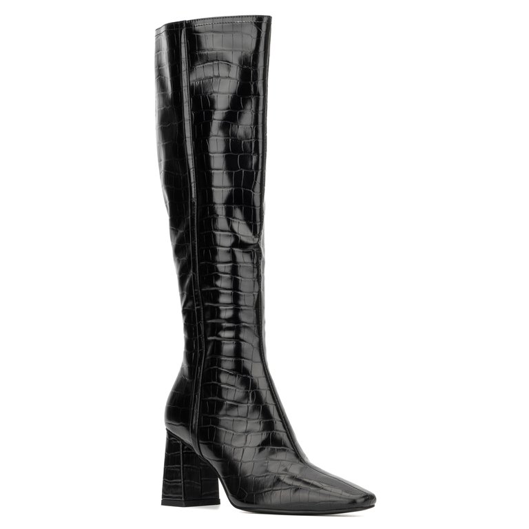 Angelica Tall Boot - Black
