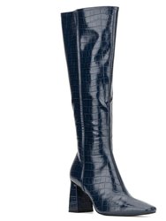 Angelica Tall Boot - Blue