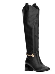 Elenora Tall Boot - Black