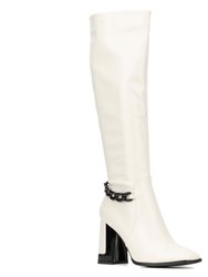 Lauren Tall Boot - Off White