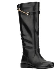 Serafina Tall Boot - Black