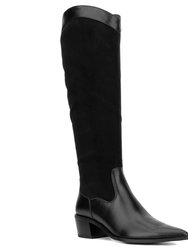 Venezia Tall Boot - Black