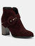 Women's Nora Bootie - Burgundy