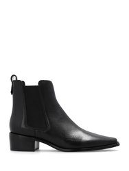 Casual Chelsea Ankle Boot - Black