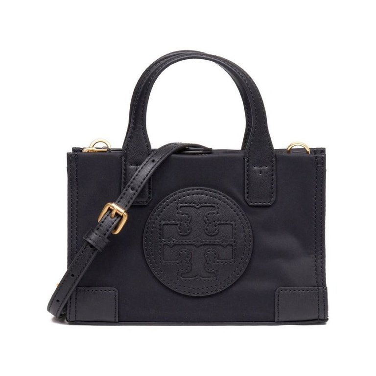 Mini Ella Eco Tote Crossbody - Black