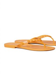 Studded Jelly Slipper - Sunburst