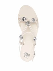Women'S Bead-Detail Strappy Sandals