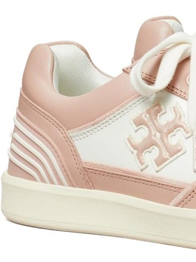 Tory Burch Women's Clover Court Sneaker - Purity/Shell Pink product