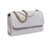 Women's Fleming Soft Small Leather Convertible Shoulder Bag - Bay Gray - Bay Gray