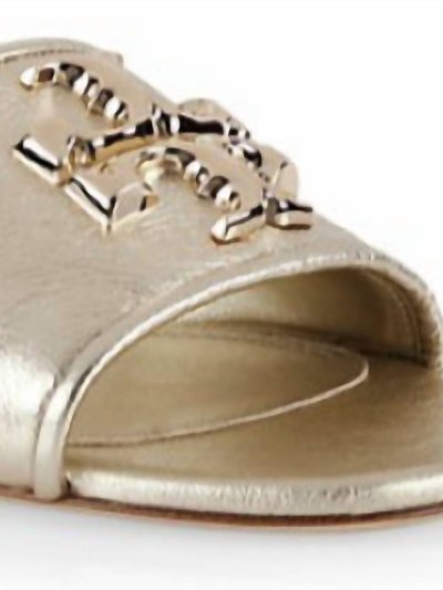 Tory Burch Women'S Footwear Eleanor Square Toe Leather Slide product