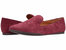 Women's Ruby 5Mm Suede Smoking Slides - Burgundy