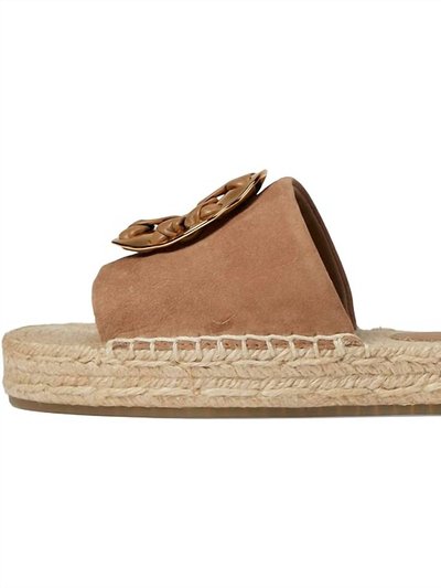 Tory Burch Woven Double T Espadrille Slide product