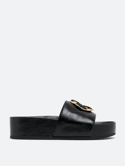 Tory Burch Woven Double T Slide product