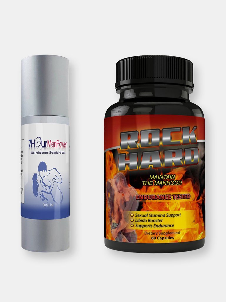 7Hour Men Power and Rock Hard Combo Pack