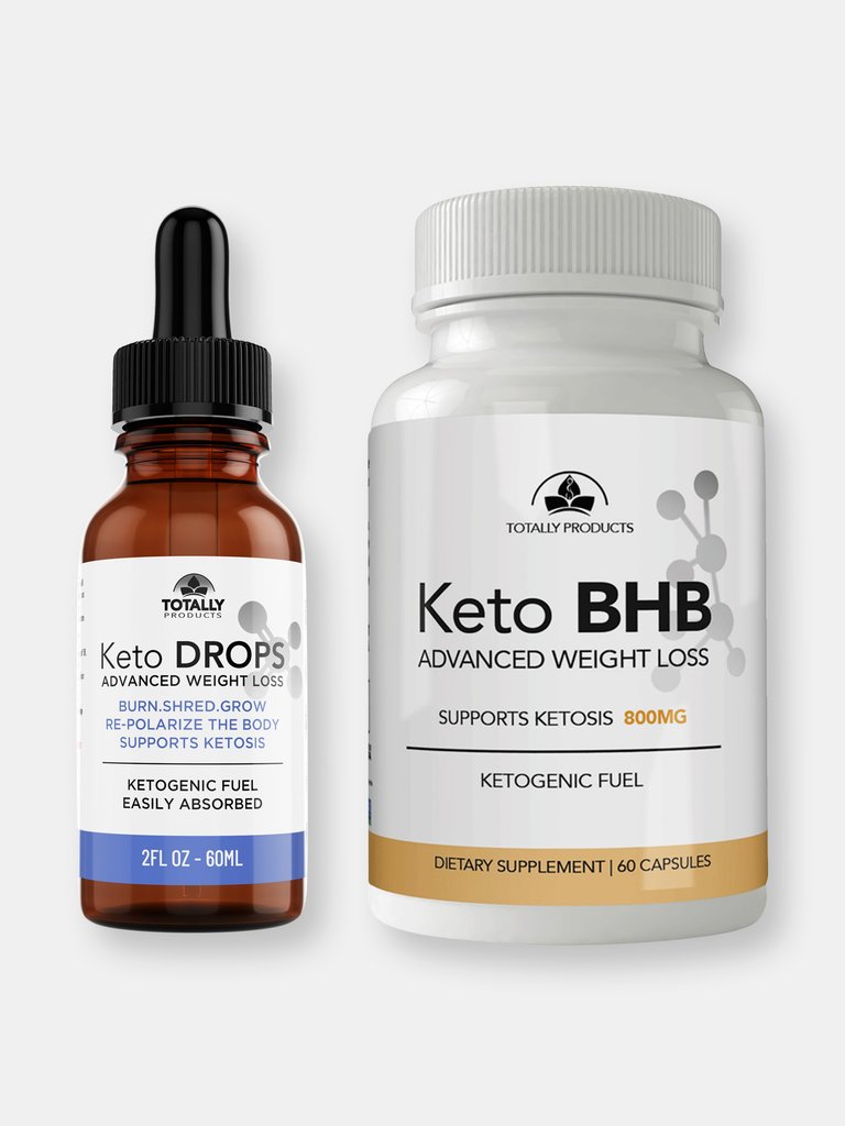 Advanced Keto Drops and Keto BHB Combo Pack