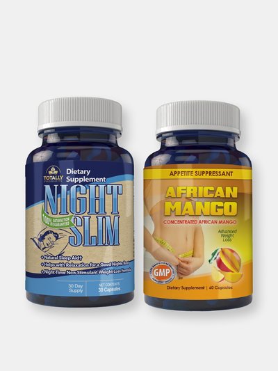 Totally Products African Mango And Night Slim Weight Loss Pills Combo product