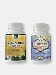 Amino Trim and L-Glutamine Combo Pack