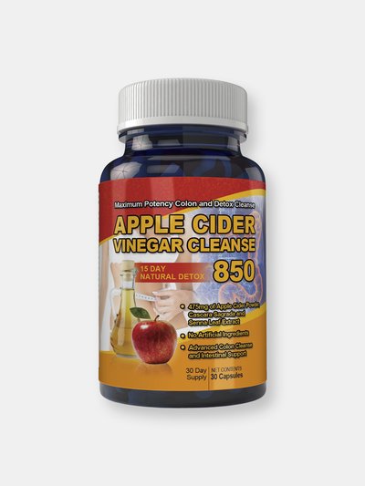 Totally Products Apple Cider Vinegar Cleanse - 1 Bottle Of 30 Capsules product