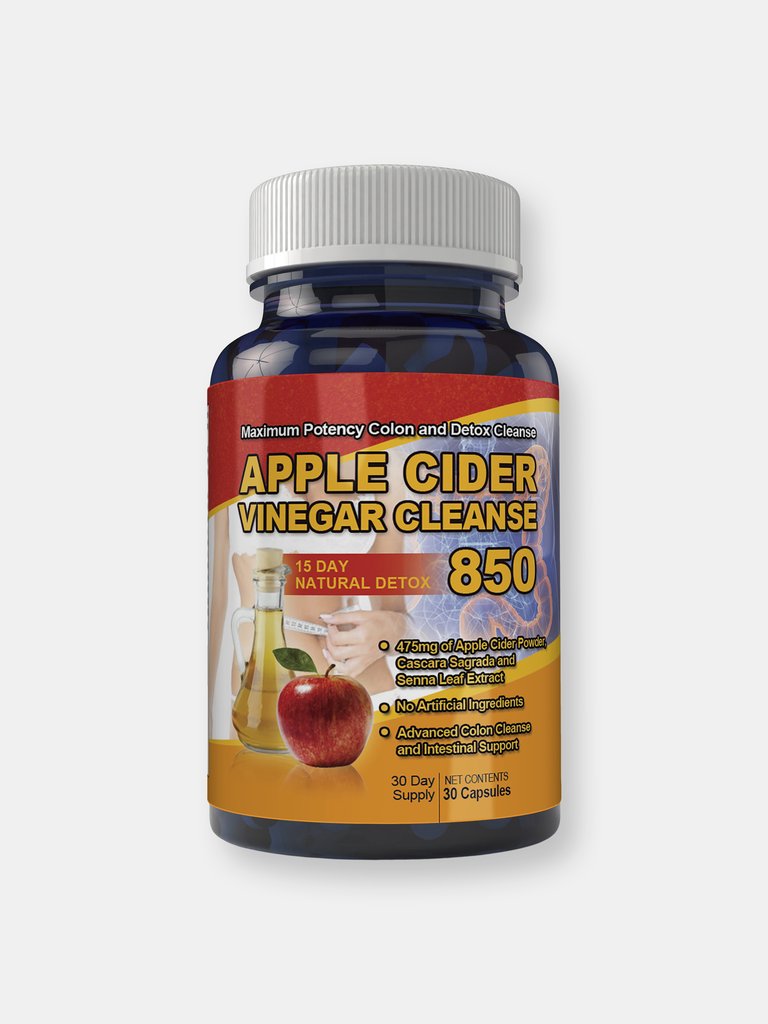 Apple Cider Vinegar Cleanse - 1 Bottle Of 30 Capsules