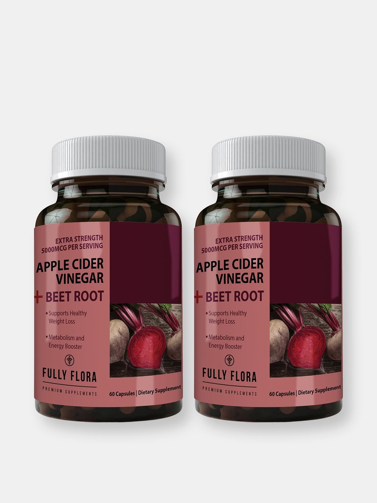 Apple Cider Vinegar with Beet Root - 120 capsules