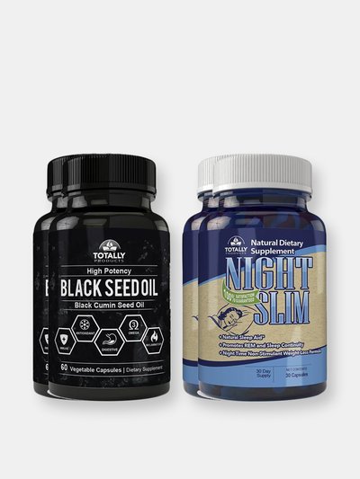 Totally Products Black Seed Oil and Night Slim Combo Pack product