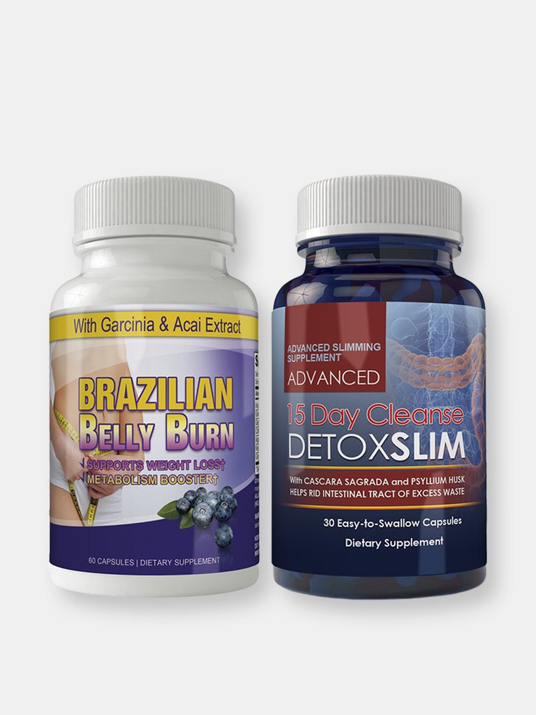 Brazilian Belly Burn and 15-day Detox Combo Pack