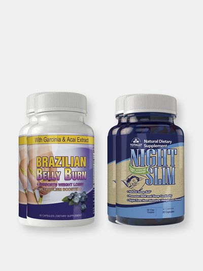 Totally Products Brazilian Belly Burn and Night Slim Combo Pack product