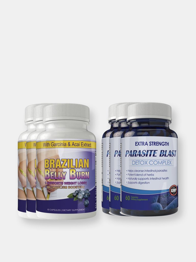 Brazilian Belly Burn and Parasite Blast Combo Pack