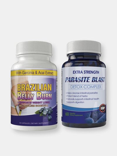 Totally Products Brazilian Belly Burn and Parasite Blast Combo Pack product