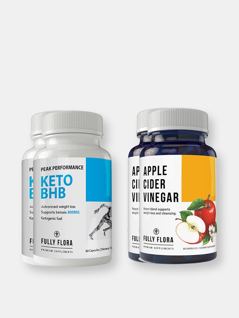Fully Flora Keto BHB and Apple Cider Combo