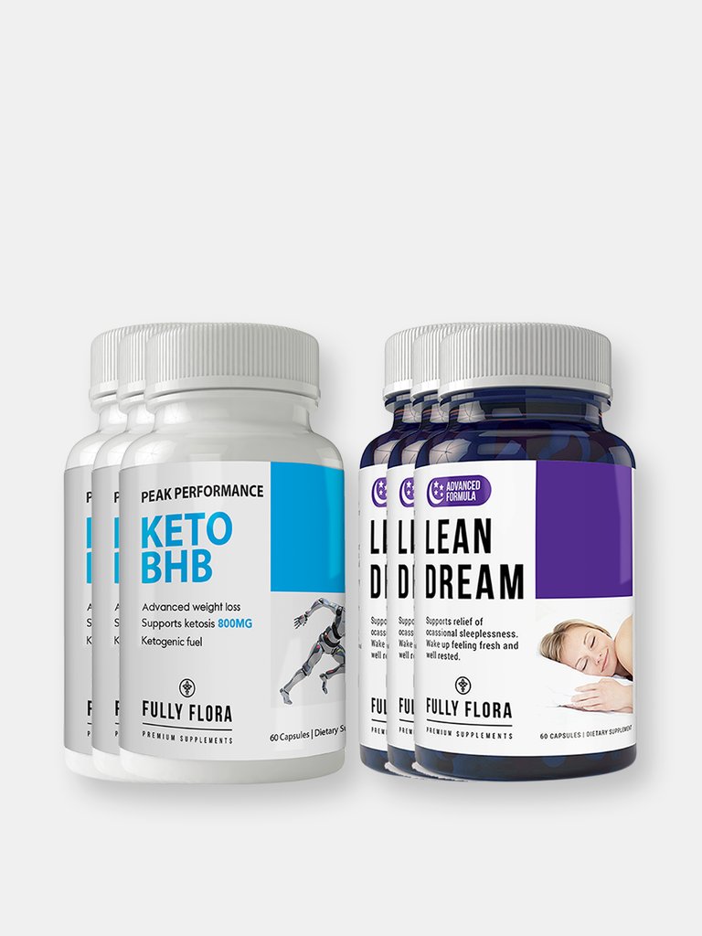 Fully Flora Keto BHB and Lean Dream Combo Pack