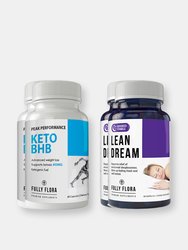 Fully Flora Keto BHB and Lean Dream Combo Pack