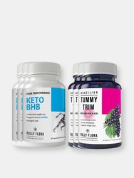 Fully Flora Keto BHB and Tummy Trim Combo Pack