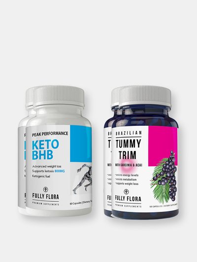Totally Products Fully Flora Keto BHB and Tummy Trim Combo Pack product