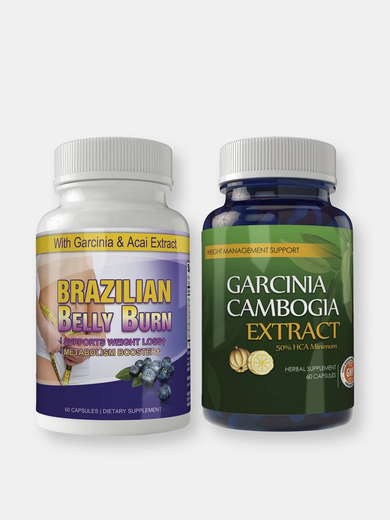 Garcinia Cambogia and Brazilian Belly Burn Combo Pack