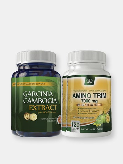 Totally Products Garcinia Cambogia Extract and Amino Trim Combo Pack product