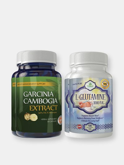 Totally Products Garcinia Cambogia Extract and L-Glutamine Combo Pack product
